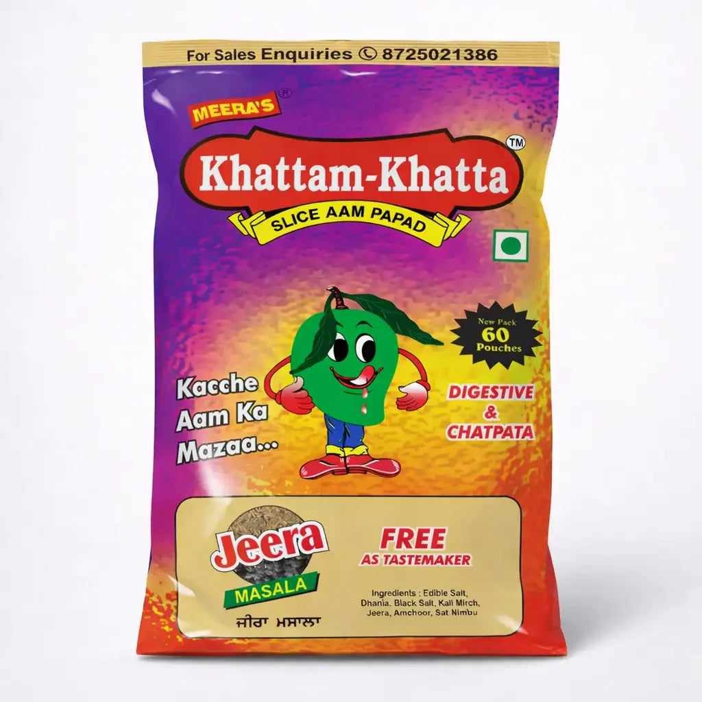 Khattam-Khatta Slice Aam Papad