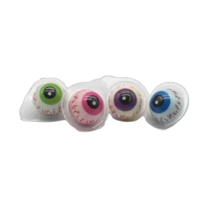 Bonfire eyeball-shaped candy product photo